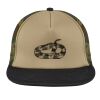 Flat Bill Snapback Trucker Cap Thumbnail