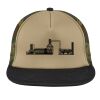 Flat Bill Snapback Trucker Cap Thumbnail