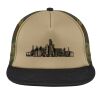 Flat Bill Snapback Trucker Cap Thumbnail