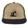 Flat Bill Snapback Trucker Cap Thumbnail