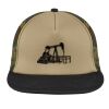 Flat Bill Snapback Trucker Cap Thumbnail