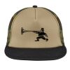 Flat Bill Snapback Trucker Cap Thumbnail