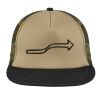 Flat Bill Snapback Trucker Cap Thumbnail