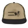 Flat Bill Snapback Trucker Cap Thumbnail
