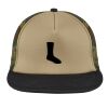 Flat Bill Snapback Trucker Cap Thumbnail