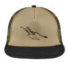 Flat Bill Snapback Trucker Cap Thumbnail