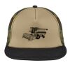 Flat Bill Snapback Trucker Cap Thumbnail
