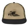Flat Bill Snapback Trucker Cap Thumbnail