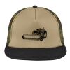 Flat Bill Snapback Trucker Cap Thumbnail