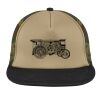 Flat Bill Snapback Trucker Cap Thumbnail