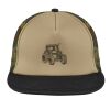 Flat Bill Snapback Trucker Cap Thumbnail