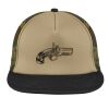 Flat Bill Snapback Trucker Cap Thumbnail