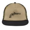 Flat Bill Snapback Trucker Cap Thumbnail