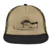 Flat Bill Snapback Trucker Cap Thumbnail