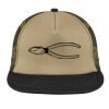 Flat Bill Snapback Trucker Cap Thumbnail