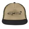 Flat Bill Snapback Trucker Cap Thumbnail