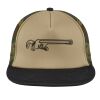 Flat Bill Snapback Trucker Cap Thumbnail