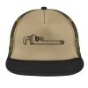 Flat Bill Snapback Trucker Cap Thumbnail