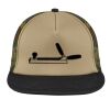 Flat Bill Snapback Trucker Cap Thumbnail