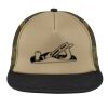 Flat Bill Snapback Trucker Cap Thumbnail