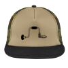 Flat Bill Snapback Trucker Cap Thumbnail
