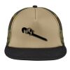 Flat Bill Snapback Trucker Cap Thumbnail