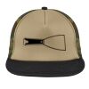 Flat Bill Snapback Trucker Cap Thumbnail