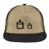 Flat Bill Snapback Trucker Cap Thumbnail