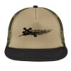 Flat Bill Snapback Trucker Cap Thumbnail