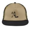 Flat Bill Snapback Trucker Cap Thumbnail