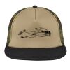 Flat Bill Snapback Trucker Cap Thumbnail