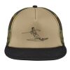 Flat Bill Snapback Trucker Cap Thumbnail