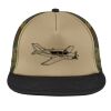 Flat Bill Snapback Trucker Cap Thumbnail