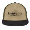 Flat Bill Snapback Trucker Cap Thumbnail