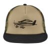 Flat Bill Snapback Trucker Cap Thumbnail