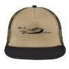 Flat Bill Snapback Trucker Cap Thumbnail