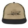Flat Bill Snapback Trucker Cap Thumbnail