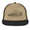 Flat Bill Snapback Trucker Cap Thumbnail