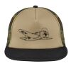 Flat Bill Snapback Trucker Cap Thumbnail