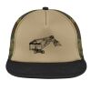 Flat Bill Snapback Trucker Cap Thumbnail