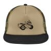 Flat Bill Snapback Trucker Cap Thumbnail