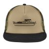 Flat Bill Snapback Trucker Cap Thumbnail