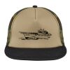 Flat Bill Snapback Trucker Cap Thumbnail