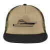 Flat Bill Snapback Trucker Cap Thumbnail