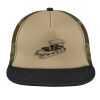 Flat Bill Snapback Trucker Cap Thumbnail