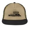 Flat Bill Snapback Trucker Cap Thumbnail