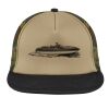 Flat Bill Snapback Trucker Cap Thumbnail