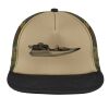 Flat Bill Snapback Trucker Cap Thumbnail