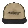 Flat Bill Snapback Trucker Cap Thumbnail