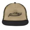 Flat Bill Snapback Trucker Cap Thumbnail
